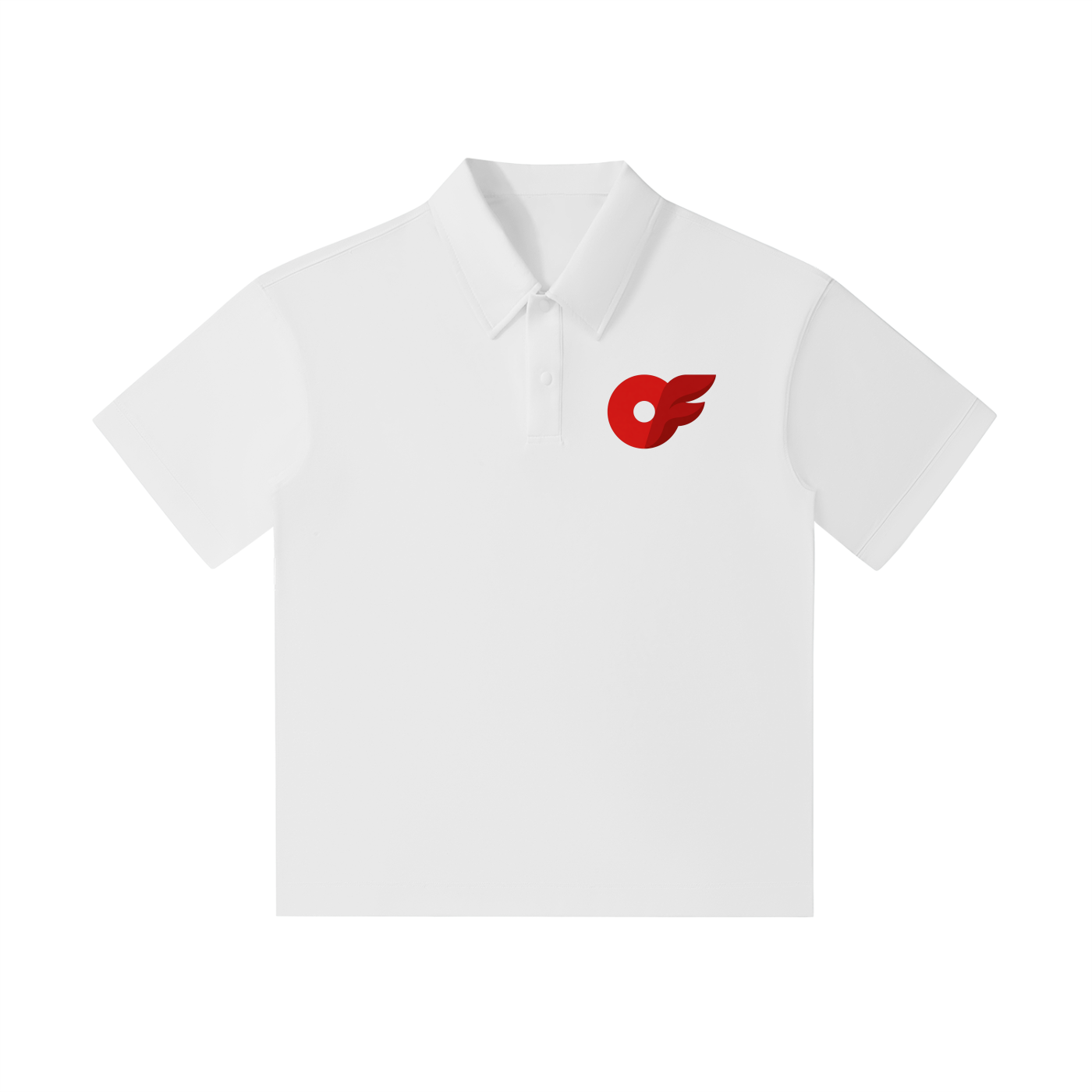 Drop Shoulder Short-Sleeve Polo
