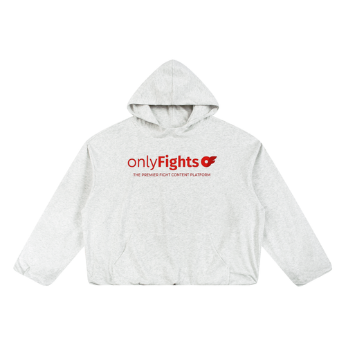 Boxy Gather-Hem Hoodie