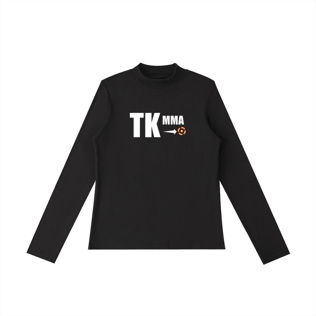 Essential Mock Neck Long Sleeve T-Shirt